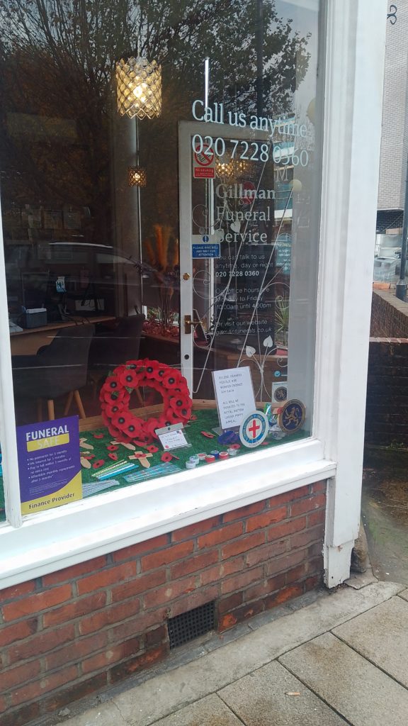 Poppy window display