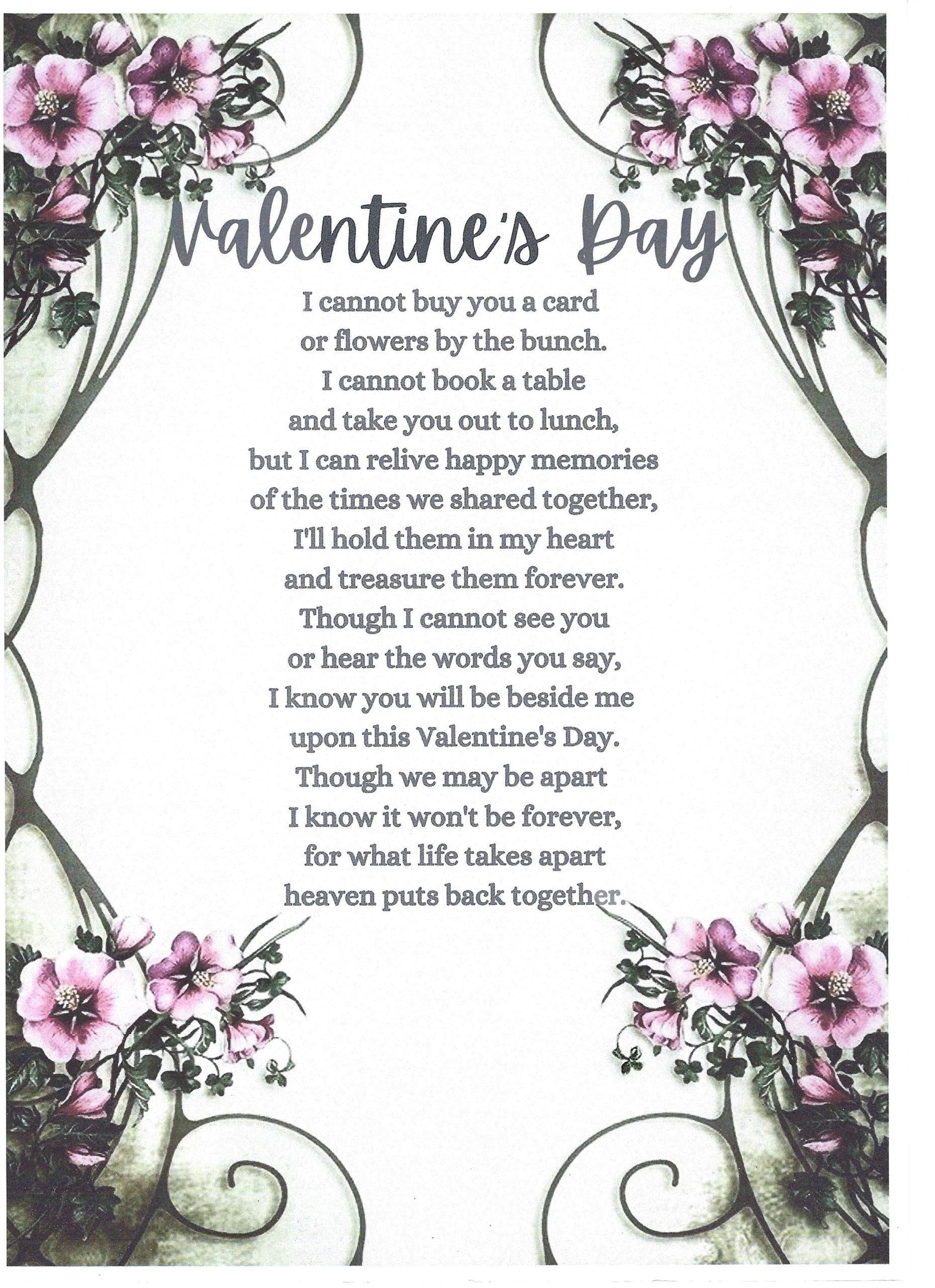 Valentine’s Day Gillman Funeral Service